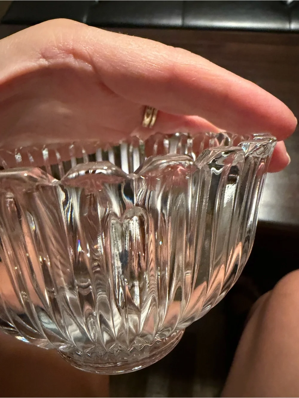 Indiana Glass elegant clear